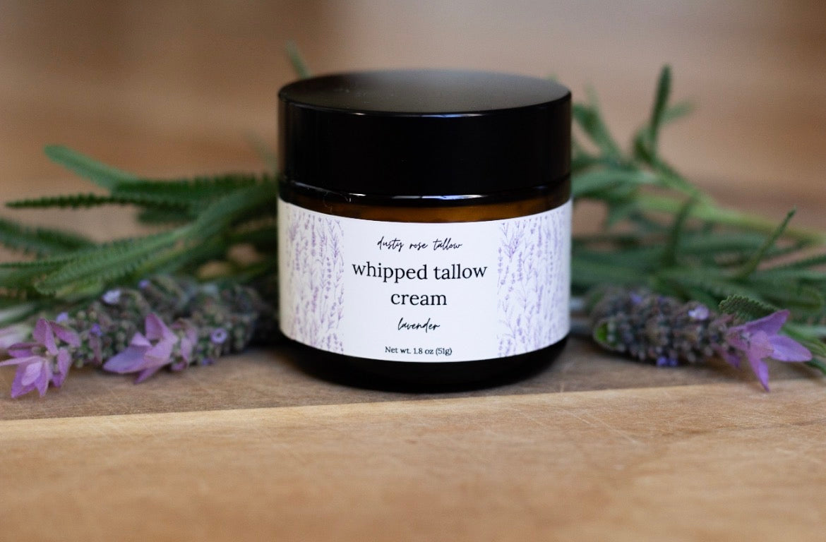 Lavender Whipped Tallow Cream