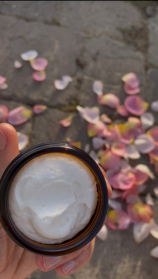 Magnolia rose whipped tallow cream