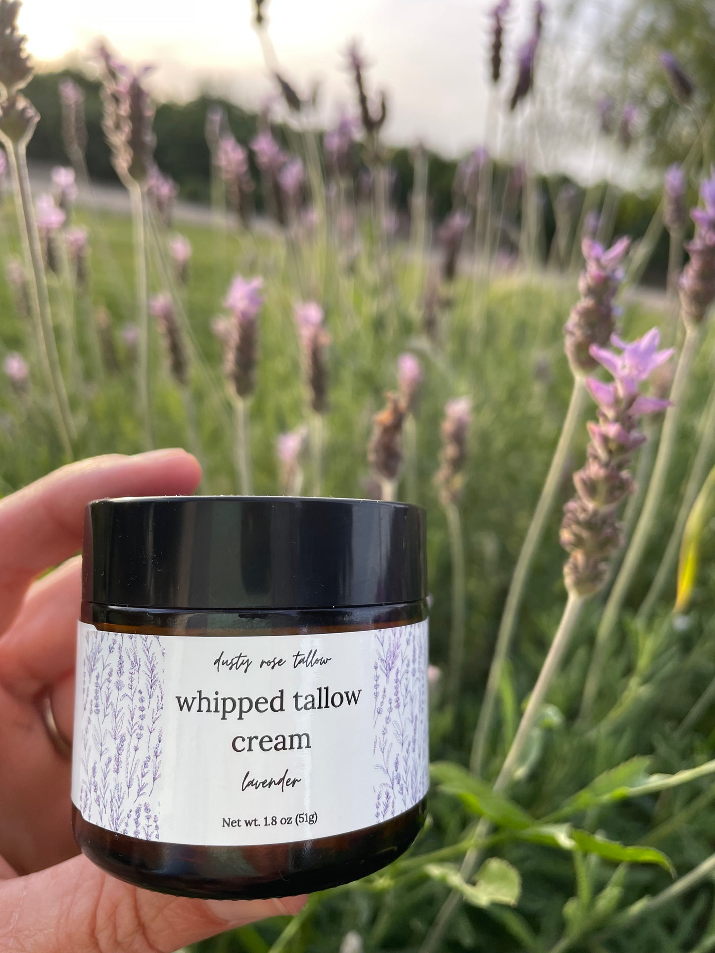 Lavender Whipped Tallow Cream