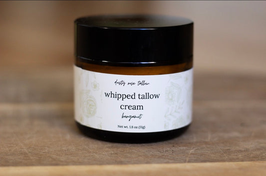 Bergamot Whipped Tallow Cream